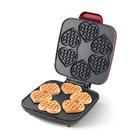 Máquina De Waffle Coração Miniatura: Seis Waffles Pequenos
