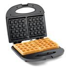 Máquina de waffles Elite Gourmet EWM-2207 elétrica preta