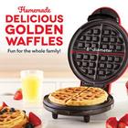 Máquina de Waffles Express Mini 8in com recurso DASH - Fácil e Rápido