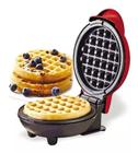 Máquina De Waffles Portátil Elétrica Automática 110v