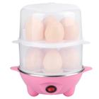 Maquina Elétrica Cozinhar 14 Ovos Egg Poacher Rosa 220Volts