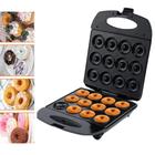 Máquina Elétrica Profissional De Mini Donuts Roscas 16 Furos