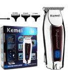 Maquina Kemei KM-9164 Aço Inox Para Cabelo e Barba