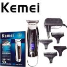 Maquina Kemei KM-9164 Bivolt Pezinho e Barba