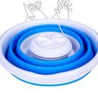Maquina Mini De Lavar Roupa Com Balde Retrátil 5 Litros Usb