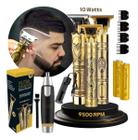 Maquininha Acabamento Ultrabarber Maxshaver Bivolt + Nariz