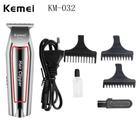 Maquininha de barba e cabelo Bivolt Kemei KM-032 Recarregável Profissional