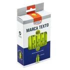 Marca Texto Caneta Em Gel Neon/fluorescente Cx C/ 12un