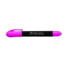 Marca texto gel rosa Faber-Castell