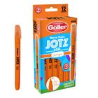 Marca Texto Jotz Stick Laranja Caixa Com 12 Unidades Göller