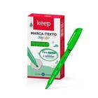 Marca Texto Neon Caixa Com 12 Unidades Keep Verde