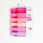 Marca Texto Pink Vibes LeoArte - Estojo Com 6 Cores