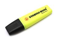 Marca texto stabilo boss 70/24 - amarela - 24