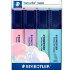 Marca texto Textsurfer estojo 4 cores Pastel Staedtler