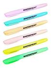 Marca Texto Tom Pastel Masterprint - Kit Com 6 Cores