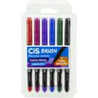 Marcador Artistico CIS BRUSH 6CORES - Sertic