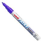 Marcador Caneta Permanente Uni Paint Marker PX21 Traçado 0,8mm a 1,2mm Violeta