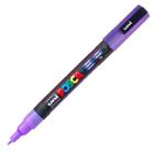 Marcador Caneta Posca Violeta Glitter PC-3ML Inovadora