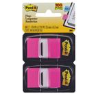 Marcador de Página Adesivo Flags cor Pink com 100 Folhas (2 x 50 Fls) Post-it