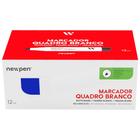 Marcador de Quadro Branco Azul Newpen 12 Unidades