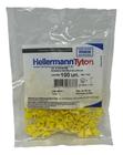 Marcador hellermann mhg4/9 s amarelo millenium 100 unidades - mhg4/9 s - Hellermann Tyton