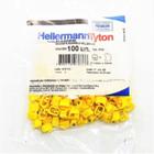 Marcador MHG-2/5-0-5-6mm (pacote 100) Nº 01 amarelo - Hellerman