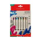 Marcador MultiMark Shake&ampPaint- Faber Castell 6 cores