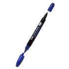 Marcador Para CD 2 Pontas Duo Marker Azul 1.0 E 0.7 - Cis