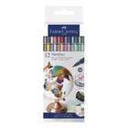 Marcador Permanente Faber Castell Metallic 1.5 12 Cores