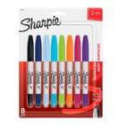 Marcador Permanente Sharpie Ponta Dupla 8 Cores