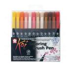 Marcador Pincel Koi Coloring Brush - 48 cores