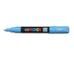 Marcador pincel posca pc-1m azul claro