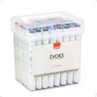 Marcador Ponta Dupla Estojo 36 Cores Brw Evoke Dual Marker