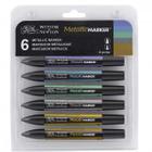 Marcador Winsor & Newton 06 Tons Metálicas - WINSOR NEWTON