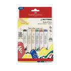 Marcadores Faber Castell Multimark Shake Paint com 6 Cores