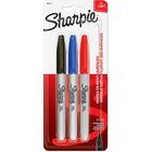 Marcadores Permanente Ponta Fina Com 3 Cores Sharpie 30173