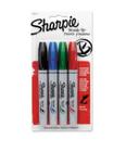 Marcadores Permanente Sharpie Brush Tip Com 4 Cores
