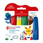 Marcadores Ultra Laváveis Extrajumbo 6 Cores Faber-castell - FABER CASTELL LINHA VERMELHA