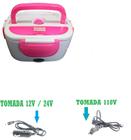 Marmita Elétrica 12v E 110v P/casa Carro Taxi Caminhões 1,5l - LUNCHBOX