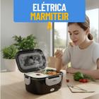 Marmita Elétrica Bivolt Portátil  Kit Com Bolsa Térmica  Aquecer Almoço Comida Trabalho Rua