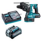 Martelete Combinado 28mm 40V XGT HR001 Bat 2.5Ah Makita 220v