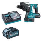 Martelete Combinado 28mm 40V XGT HR001 Bat 4.0Ah Makita 220v