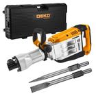 Martelete Demolidor Industrial 1700W  com 2 Cinzéis 