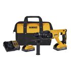 Martelete Perfurador Rompedor SDS-Plus 3KG 2.6J 20V Max Brushless com 2 Baterias 5AH Carregador e Bolsa DCH133H2-BR DeWALT