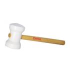 Martelo de borracha 60mm branco