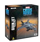 Marvel Crisis Protocol Quinjet Terrain Pack Miniaturas Jogo de Batalha Jogo de Estratégia para Adultos Idade 14+ 2 de jogadores Tempo médio de reprodução 90 minutos Feito por Atomic Mass Games