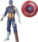 Marvel Legends Series 6 polegadas Scale Action Figure Toy Zombie Captain America, Premium Design, 1 Figura e 1 Acessório