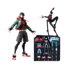 Marvel Legends Spider-verse Miles Morales Spiderman Action Figure Anime Estátua Brinquedos Em