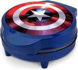 Marvel MVA-278 Captain America Waffle Maker, Azul