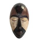 Máscara Africana De Madeira Decorativa
